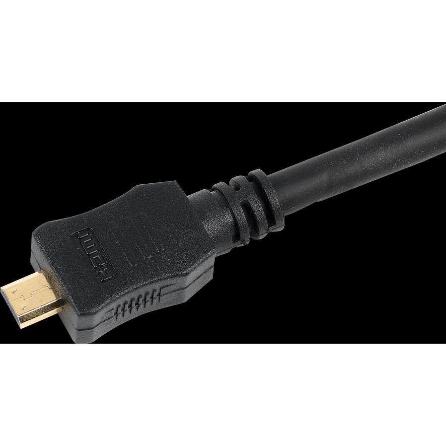 SIGN HDMI to Micro-HDMI Cable 4K, 3m - Black (3 m, HDMI), Video Kabel