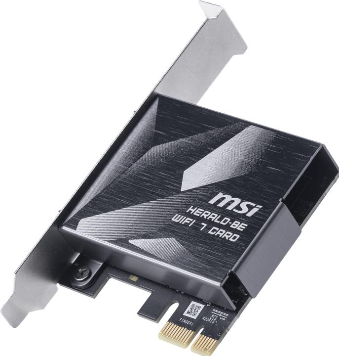 Produktbild MSI HERALD BE9400 WiFi 7 PCIe Card (PCIe)