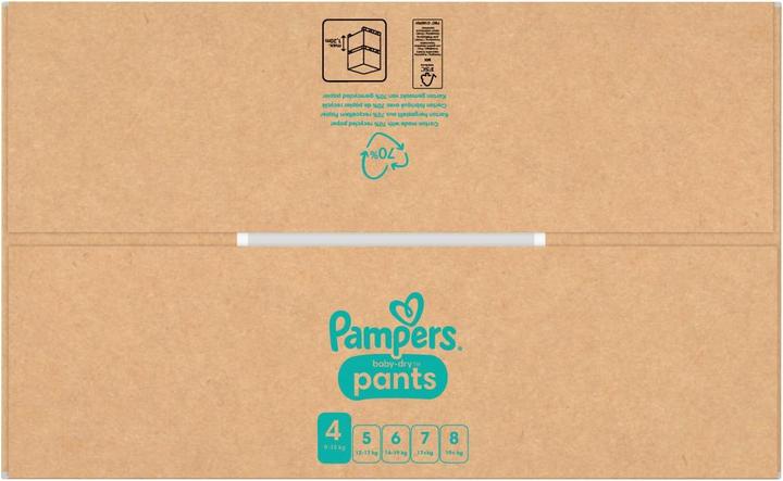 Productafbeelding Pampers Baby-Dry Broek (Gr. 4, Maandelijks pakket, 180 Stuk)
