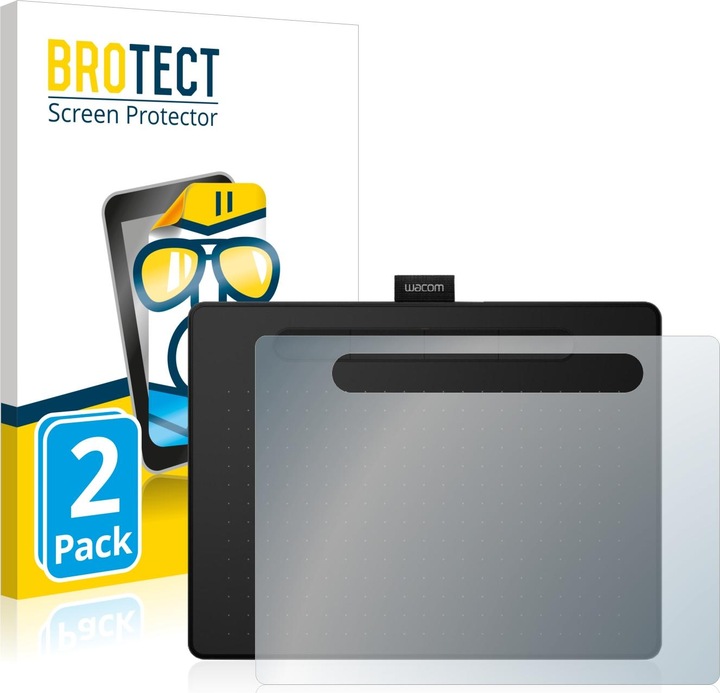 Produktbild BROTECT Schutzfolie Displayschutz Klar (2 Stück, Intuos M)