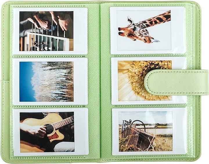 Actual product image Fujifilm Instax La Porta Mini Album lime green for 108 pictures
