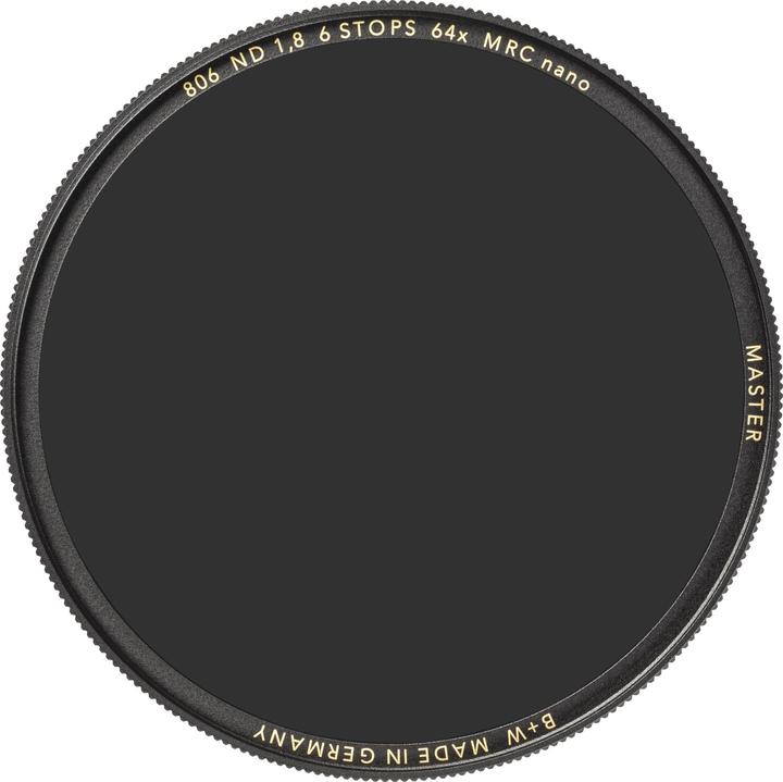 Productafbeelding B+W ND 1.8 MRC nano MASTER 82mm (82 mm, ND / grijsfilter, 82 mm)