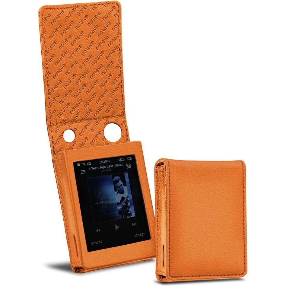 Noreve Lederschutzhülle vertikal, MP3 Tasche + Hülle, Orange