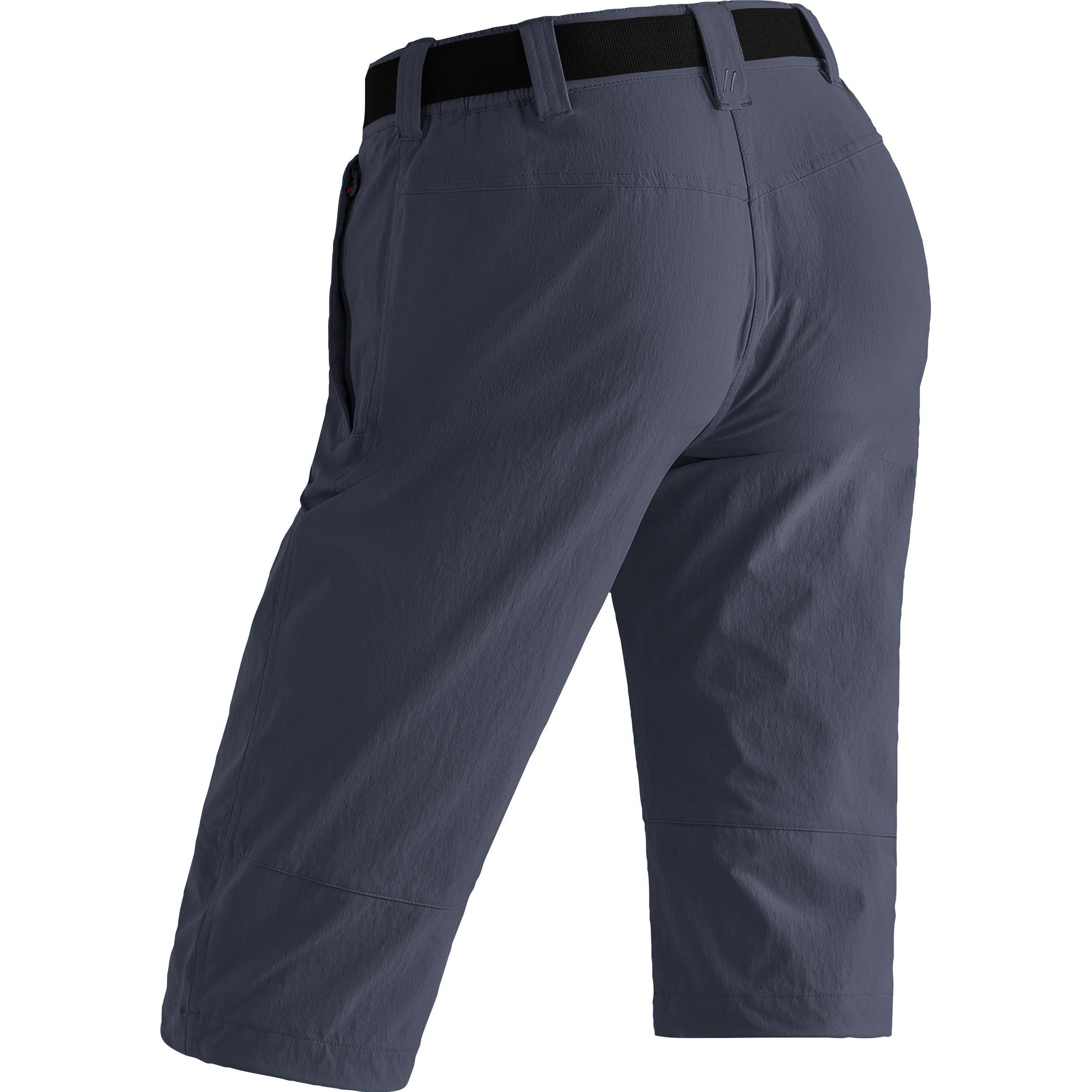 Thumbnail - Maier Sports, Damen, Outdoorhose, Kluane Capri (46), Grau, 46