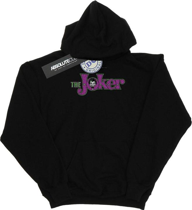 Produktbild The Joker Crackle Logo Kapuzenpullover Mädchen (140, 146)