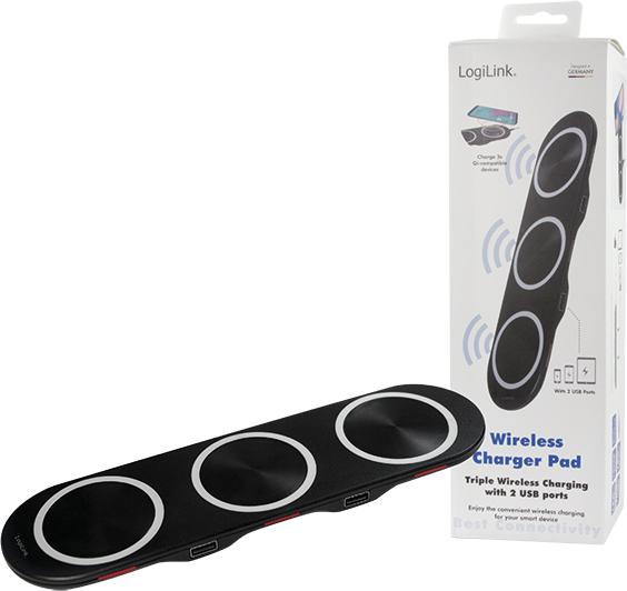 Actual product image LogiLink Wireless table charger (15 W)