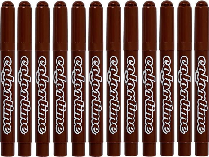 Actual product image Creativ Company Bruine Jumbo Pens, 12pcs. (12x)