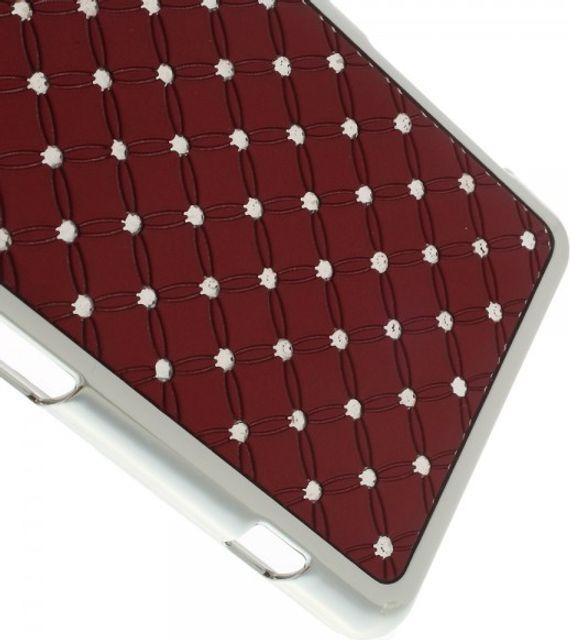 Actual product image MU Style Hard plastic cover with glitter stones (Sony Xperia Z1 Compact)
