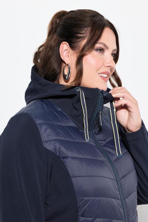 Image du produit Ulla Popken Veste Softshell HYPRAR à capuche, déperlante (50, 52)