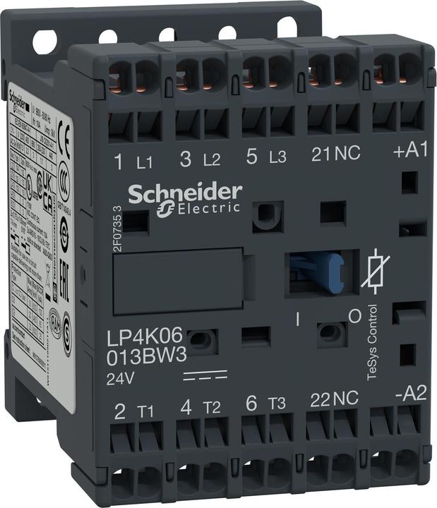 Produktbild Schneider Electric Contactor Low consumption 9A 1NC aux 24V