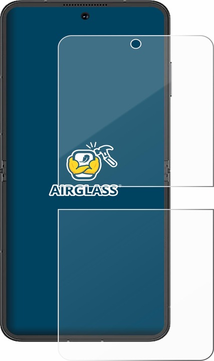 Actual product image BROTECT AirGlass Glass (1 Piece, Samsung Galaxy Z Flip 5G)