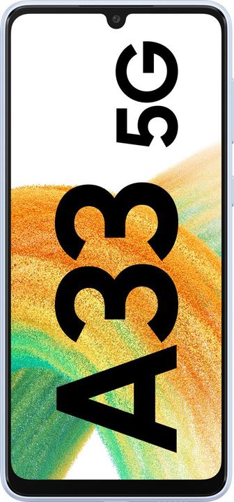 Produktbild Samsung Galaxy A33 5G EU (128 GB, Awesome Blue, 6.40", Dual SIM, 5G)