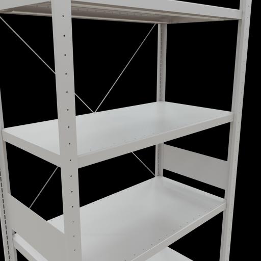 Immagine prodotto Schulte Lagertechnik MULTIplus330 sistema di scaffalatura di base senza viti con traversa