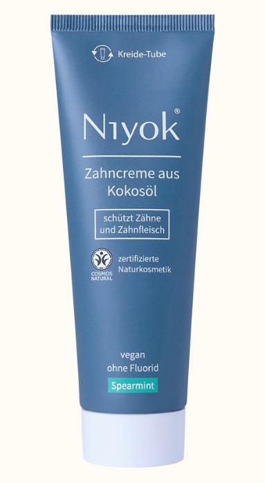 Image du produit Niyok Dentifrice Huile de coco Menthe verte 75 ml (75 ml)