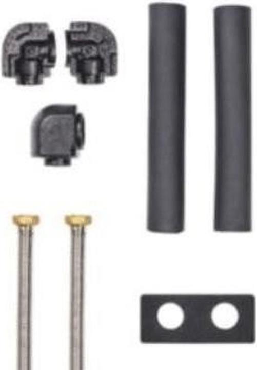 Vaillant Set di connessioni aroTHERM plus 2x 425mm di tubo in acciaio inox con bocca da 5/4" / estremità