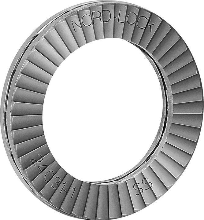 Actual product image Nord-Lock Washer R 88132 glued NL 20 SS A 4