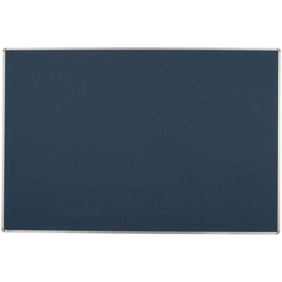 Ultradex, Präsentationstafel, Exklusive Wandtafel Textil BxHxT 1500x1200x22mm blau
