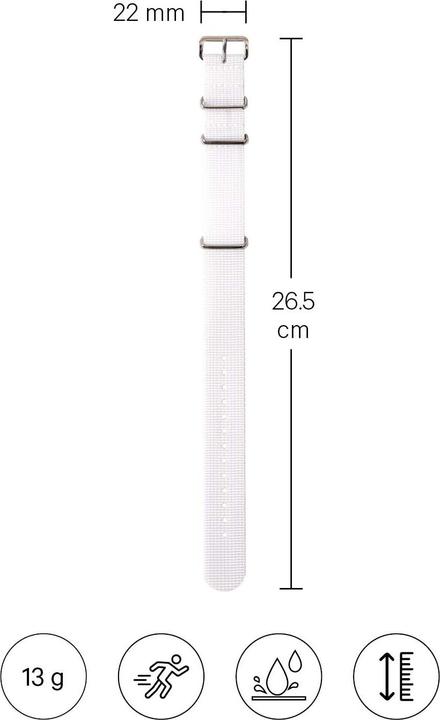 Image du produit Esmée Bracelet de montre / Natostrap (Nylon)