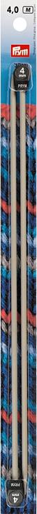 Produktbild Prym Stricknadeln 4.00 mm, Alu, 2 Stück, Grau
