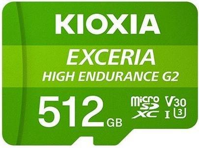 Produktbild Kioxia Exceria (512 GB, microSD, microSDXC, UHS-I)