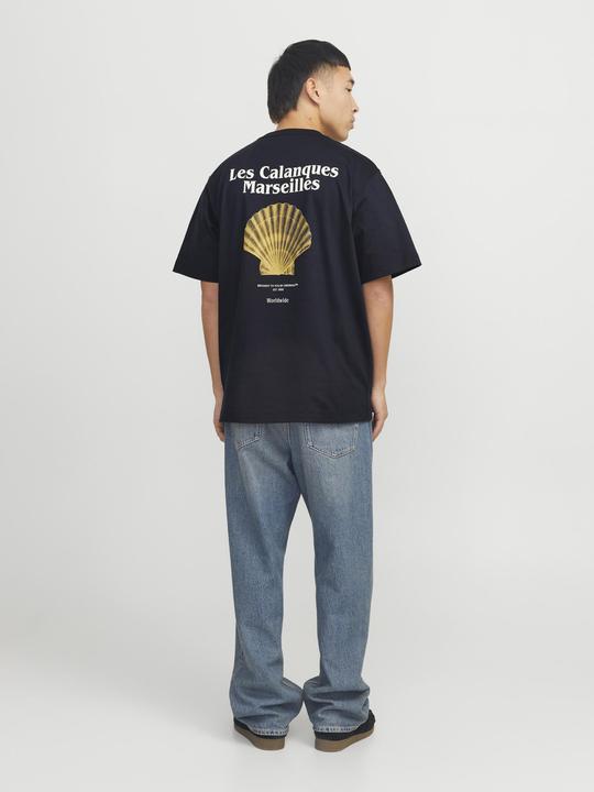 Actual product image Jack & Jones Rückenprint Rundhalsausschnitt T-shirt T-shirt (XL)