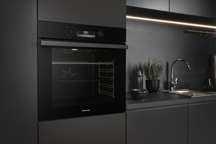 Actual product image Hisense BackofenSchwarzEdelstahl, A