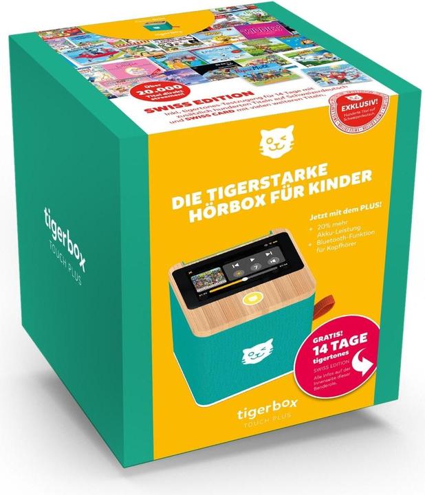Immagine prodotto Tigermedia Hörbuch Tigerbox Touch+ Swiss Edition Set Grün (Svizzero-tedesco)