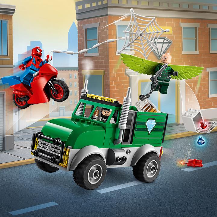 Image du produit LEGO Vol de camion par les vautours (76147, LEGO Marvel)