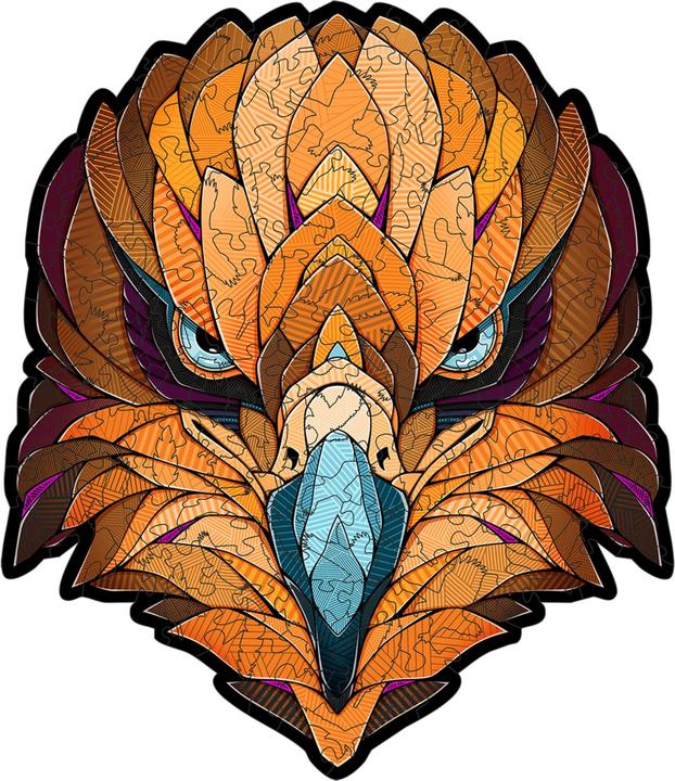 Actual product image Eco Wood Art Eagle (210 pieces) - wooden jigsaw puzzle (210 pieces)