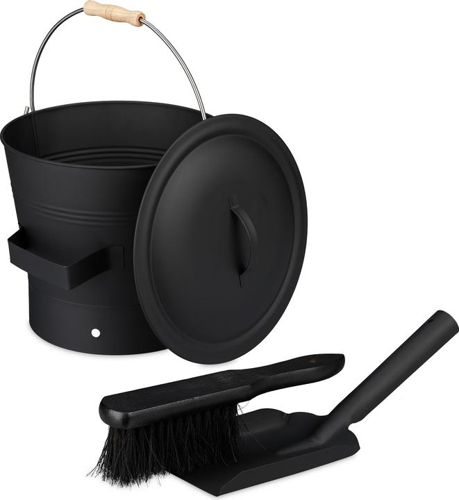 Actual product image Relaxdays Ascheeimer (33 x 32 x 26 cm)