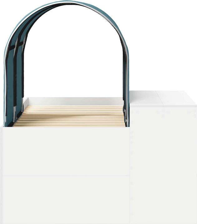 Produktbild vidaXL Bettrahmen (123.60 x 163.20 cm)