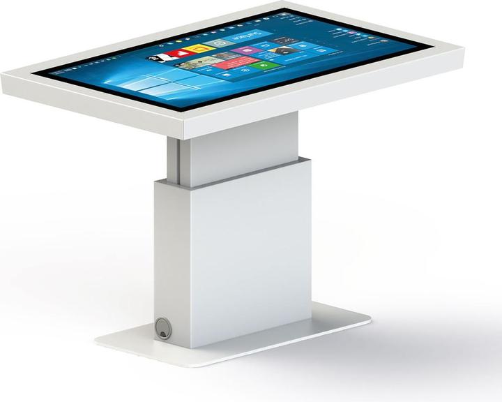 Image du produit DSS Table pour moniteur d'intérieur réglable en hauteur, PCAP inclus (3840 x 2160 pixels, 65")