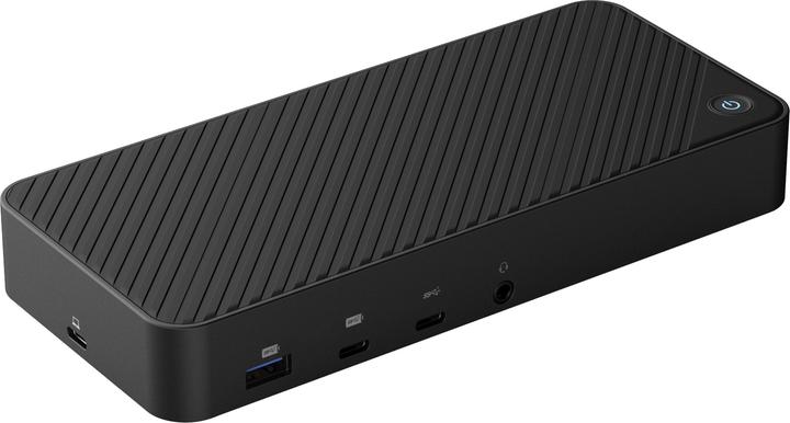 Produktbild Deltaco DisplayLink docking station, 3 display 4K, B2B package, blk (USB-C)