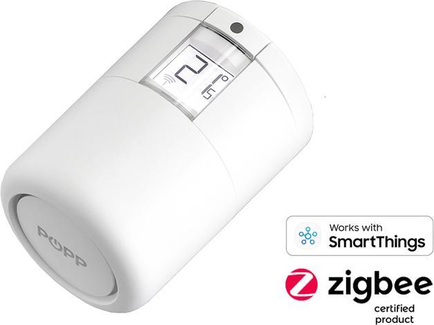 Actual product image Popp Smart Thermostat (Zigbee)