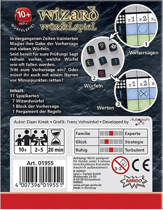 Produktbild Amigo Wizard (Deutsch, 2 - 5 Spieler)