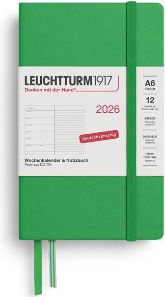 Immagine prodotto Leuchtturm1917 Leuchtturm 1w/S Pocket Hc S.Leaf (A6, 1 settimana / 1 pagina)