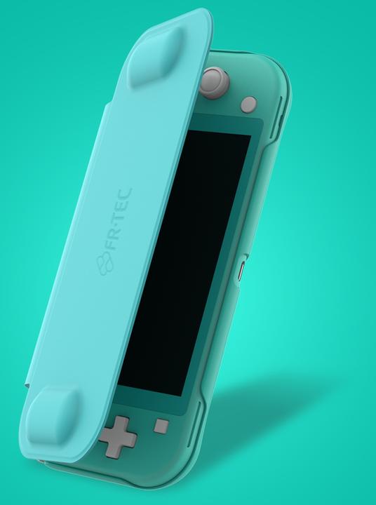 Actual product image Blade Protective cover Switch-L Flip Case Turquoise (Switch Lite)