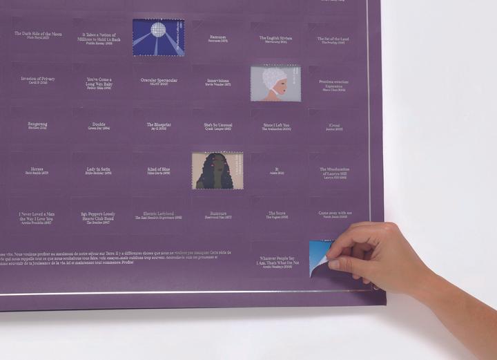 Image du produit Doiy Interactive 100 albums les plus légendaires à écouter (35 x 64 cm)