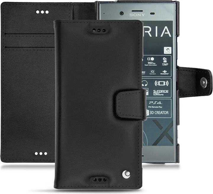 Produktbild Noreve Lederschutzhülle Wallet (Sony Xperia XZ1)