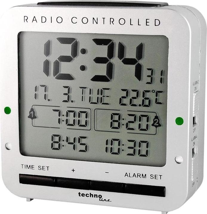 Actual product image Technoline Digital radio-controlled alarm clock WT 245