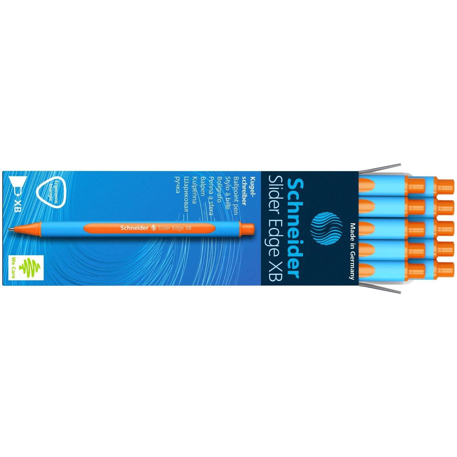 Thumbnail - Schneider, Schreibstifte, Kugelschreiber Slider Edge (Orange, Blau, 1 x)