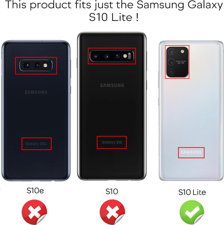 Actual product image Nalia Mobile phone cover (Samsung Galaxy S10 Lite)