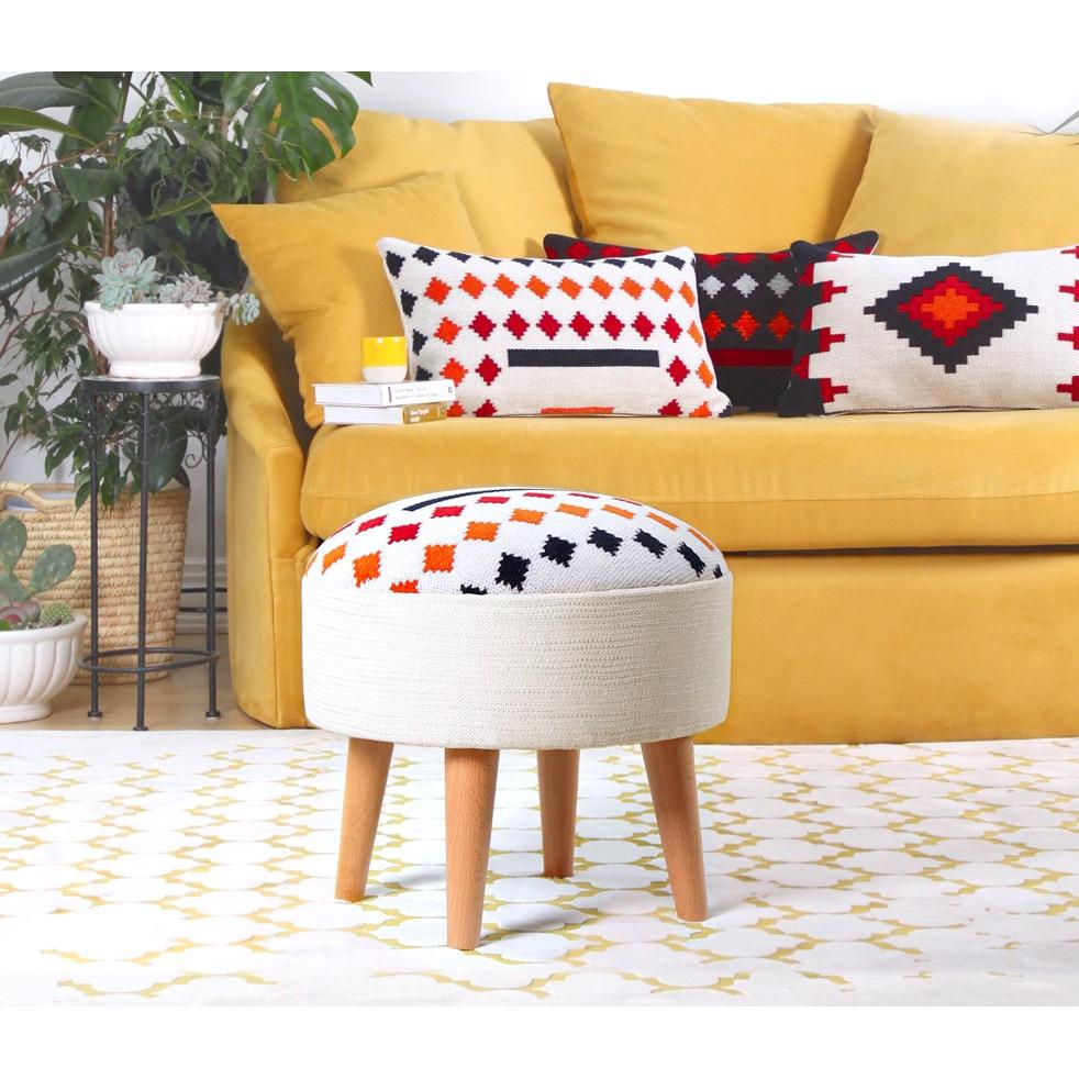 Thumbnail - Atelier del Sofa, Hocker + Pouf, Mariah