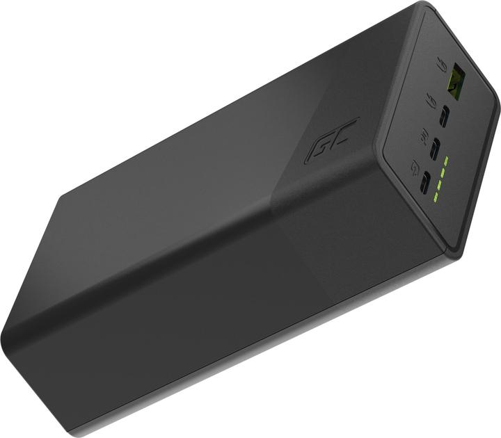 Actual product image GreenCell Power bank Green cell Enerģijas krātuve PowerPlay 30 30000mAh Black (30000 mAh, 22.50 W)