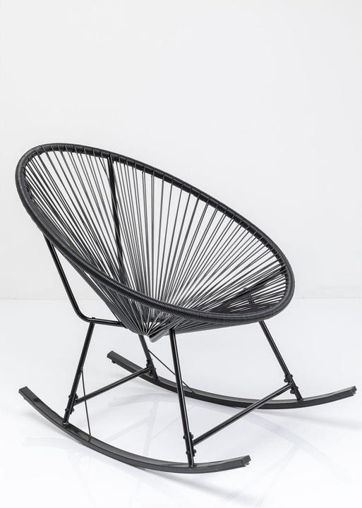 Image du produit Kare Design Fauteuil à bascule Acapulco Noir