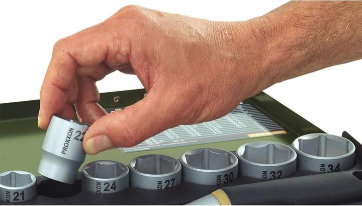 Productafbeelding Proxxon Dopsleutelset metrisch 1/