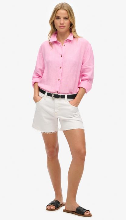 Produktbild Superdry Lässiges Hemd aus Leinen im Boyfriend-Stil (M)