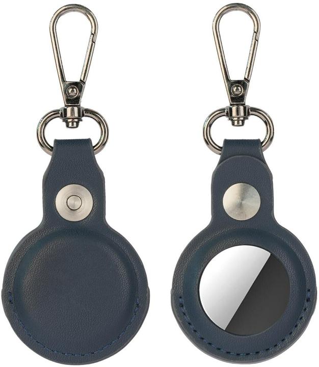 Immagine prodotto 4smarts Set di custodie in similpelle Premium per AirTags 4 pezzi marrone, arancione, blu, nero