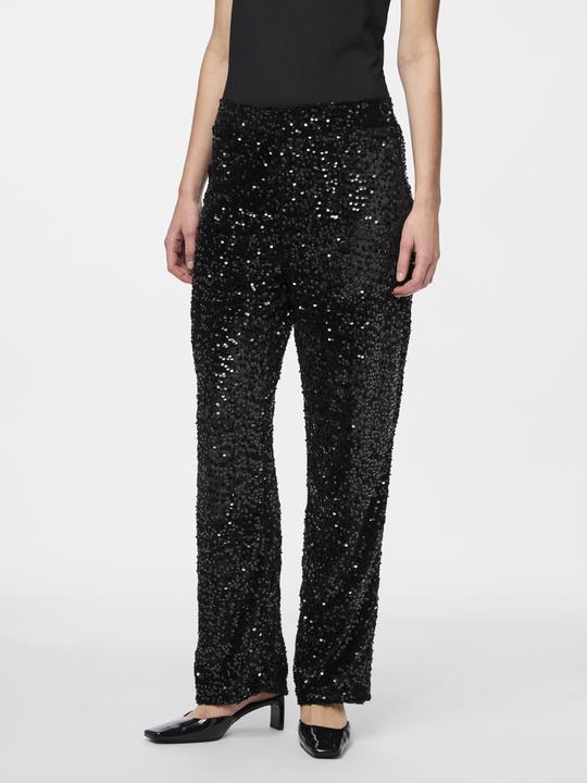 Actual product image Pieces PCKAM PAILLETTEN Hose mit weitem Bein (M)