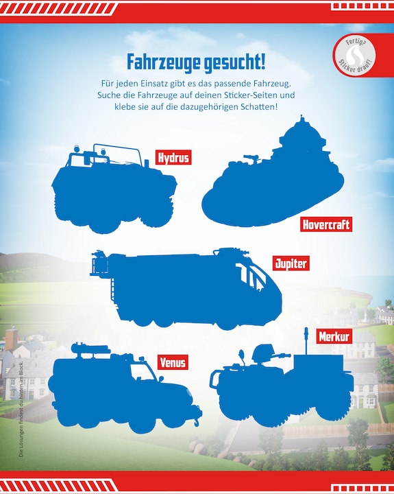 Produktbild Panini Feuerwehrmann Sam: 1001 Sticker: Stickern - Rätseln - Ausmalen